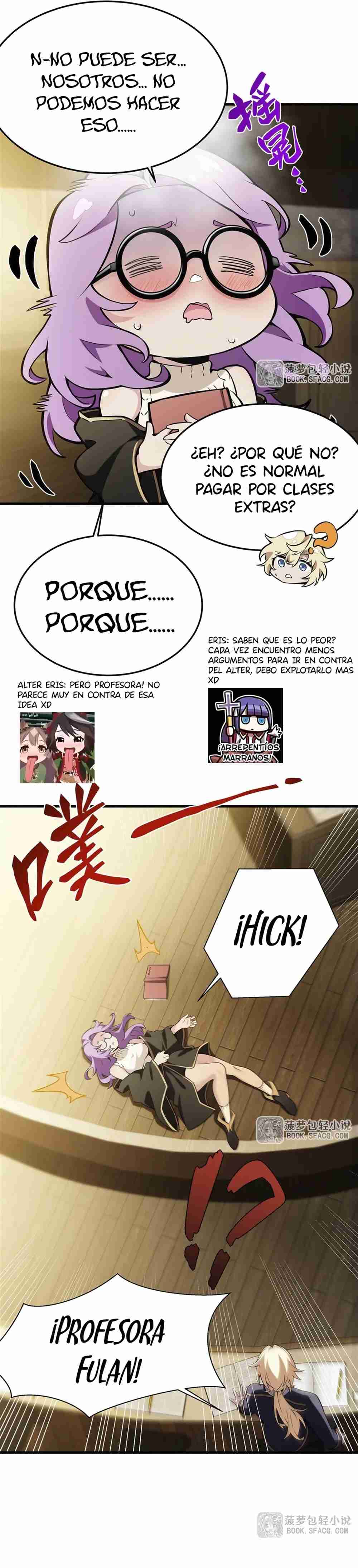 El villano rubio de la novela de la protagonista quiere ser feliz Capitulo 46 página 12