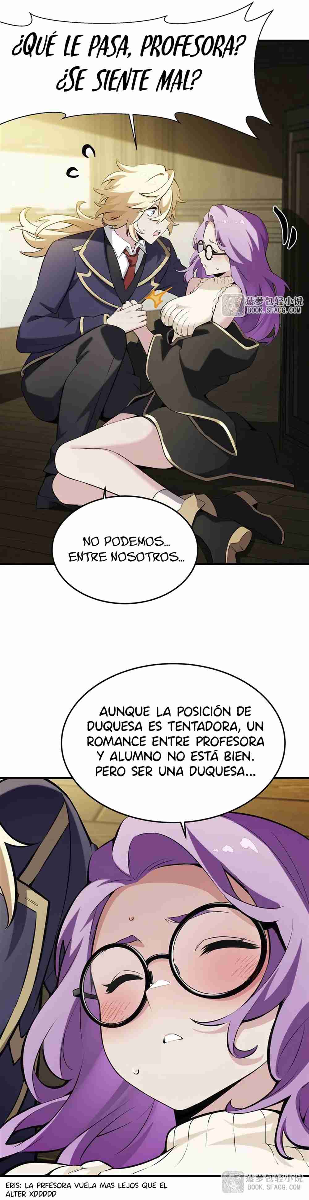 El villano rubio de la novela de la protagonista quiere ser feliz Capitulo 46 página 13