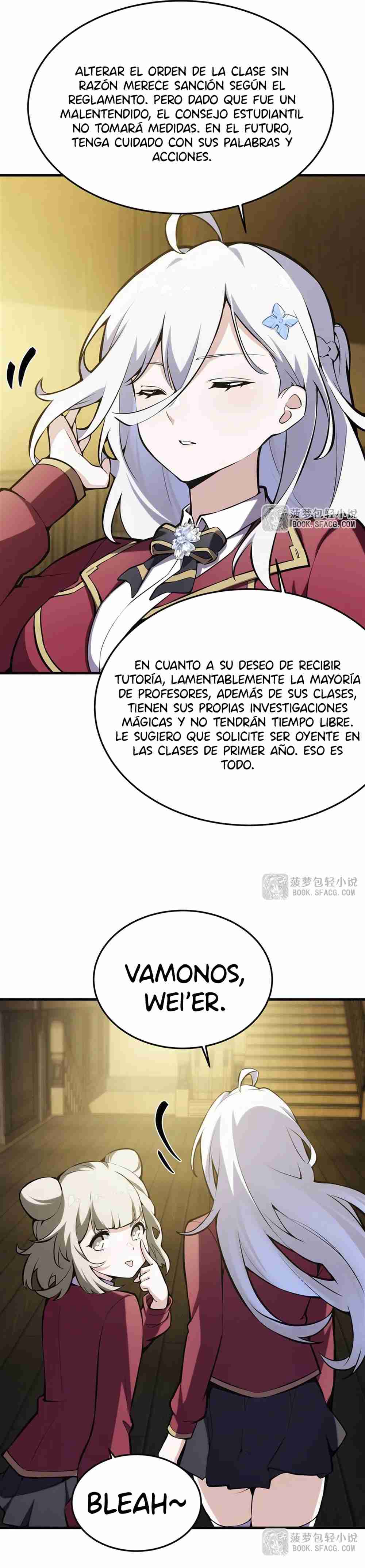 El villano rubio de la novela de la protagonista quiere ser feliz Capitulo 46 página 17