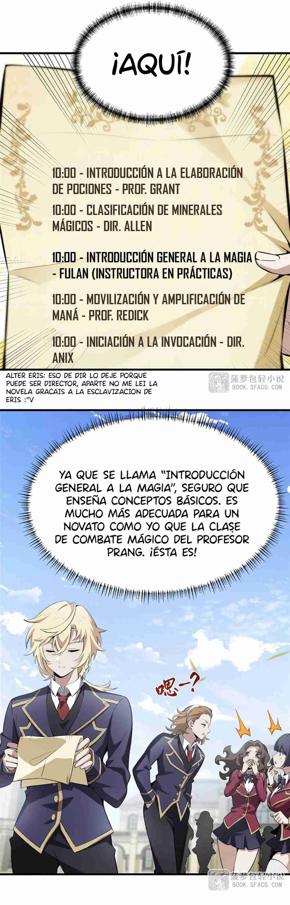 El villano rubio de la novela de la protagonista quiere ser feliz Capitulo 46 página 3