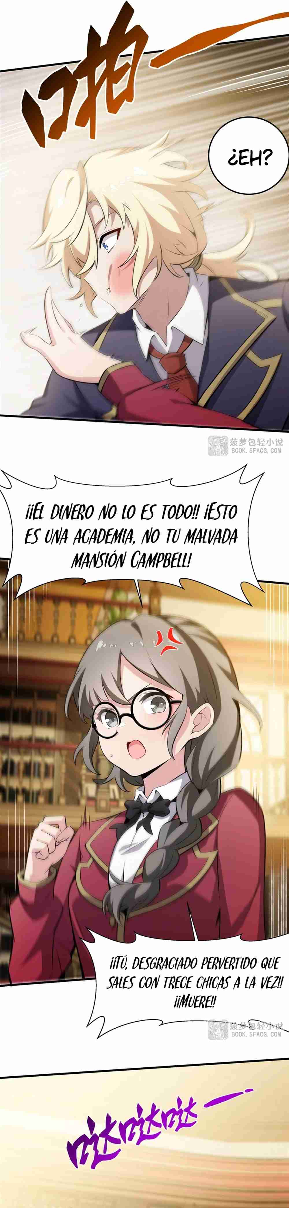 El villano rubio de la novela de la protagonista quiere ser feliz Capitulo 47 página 11