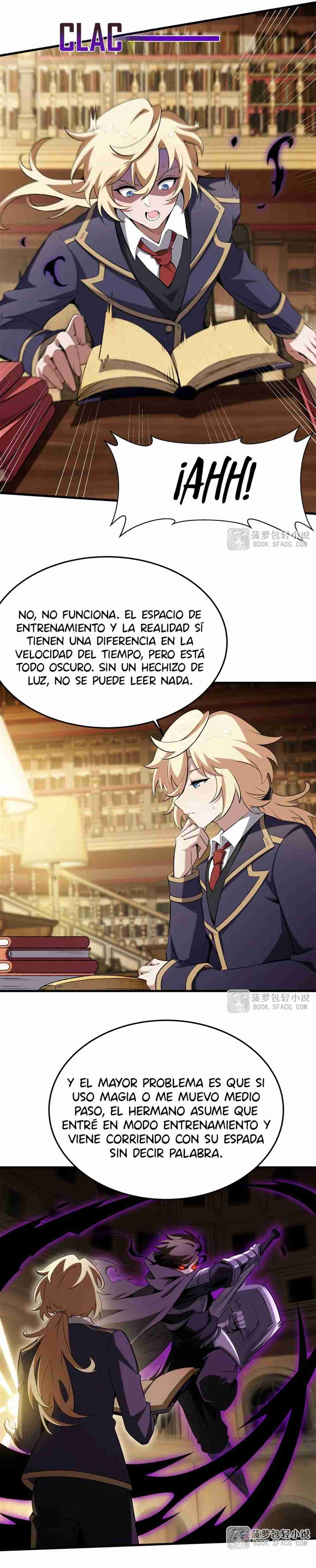 El villano rubio de la novela de la protagonista quiere ser feliz Capitulo 47 página 3