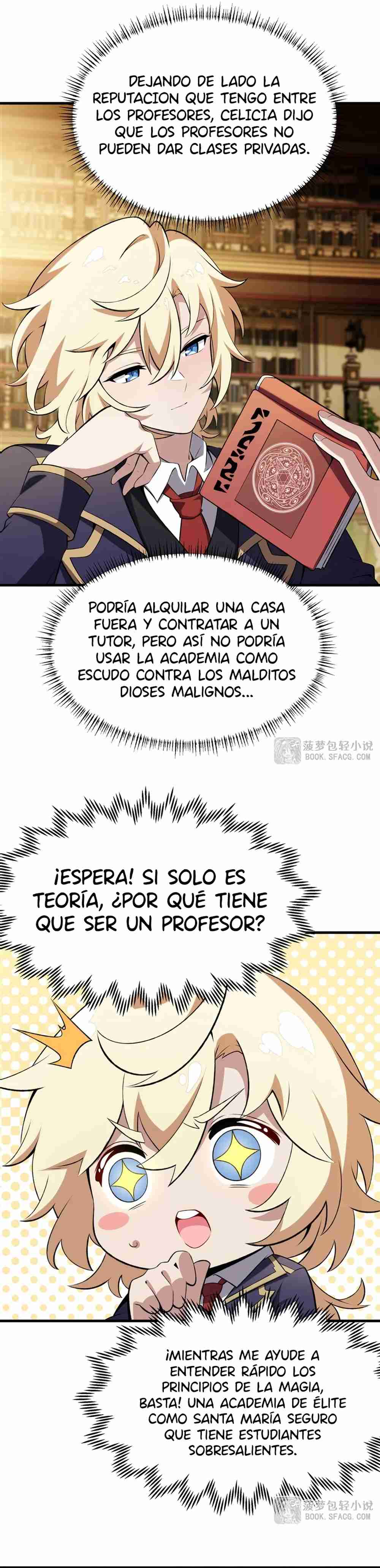 El villano rubio de la novela de la protagonista quiere ser feliz Capitulo 47 página 5