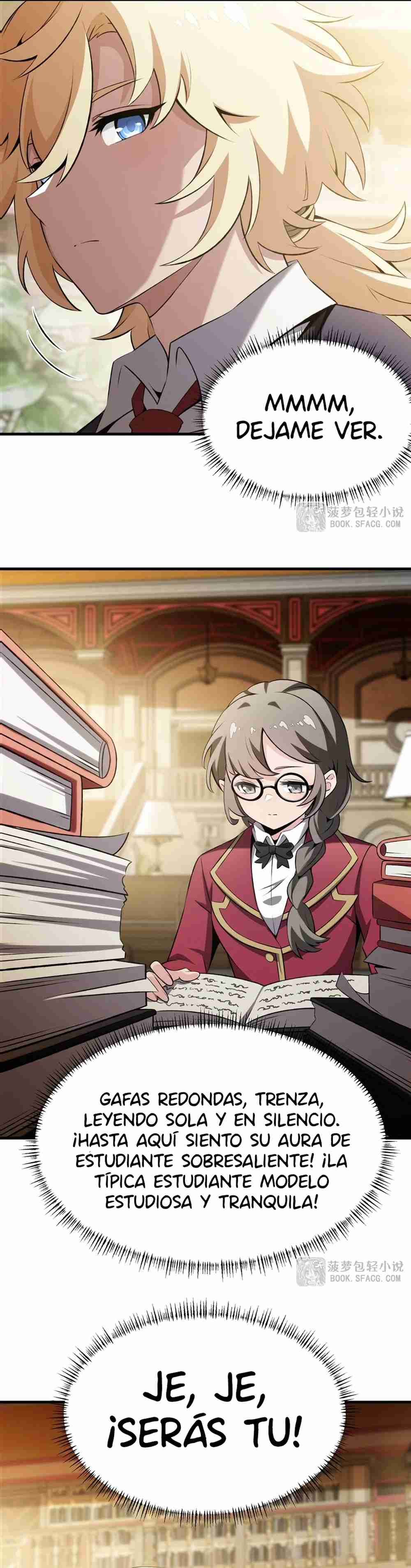 El villano rubio de la novela de la protagonista quiere ser feliz Capitulo 47 página 6