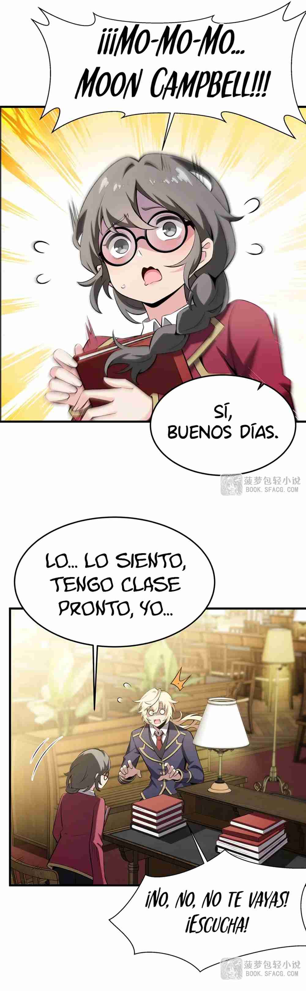 El villano rubio de la novela de la protagonista quiere ser feliz Capitulo 47 página 8