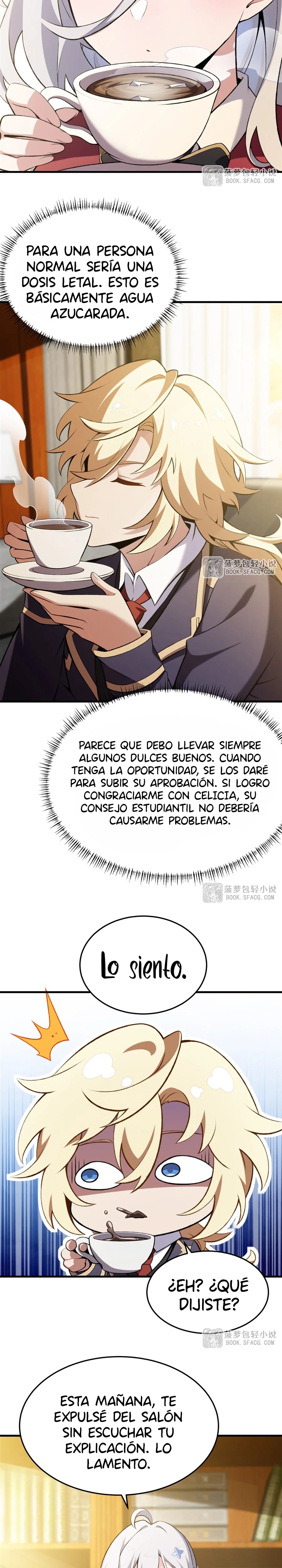 El villano rubio de la novela de la protagonista quiere ser feliz Capitulo 49 página 11