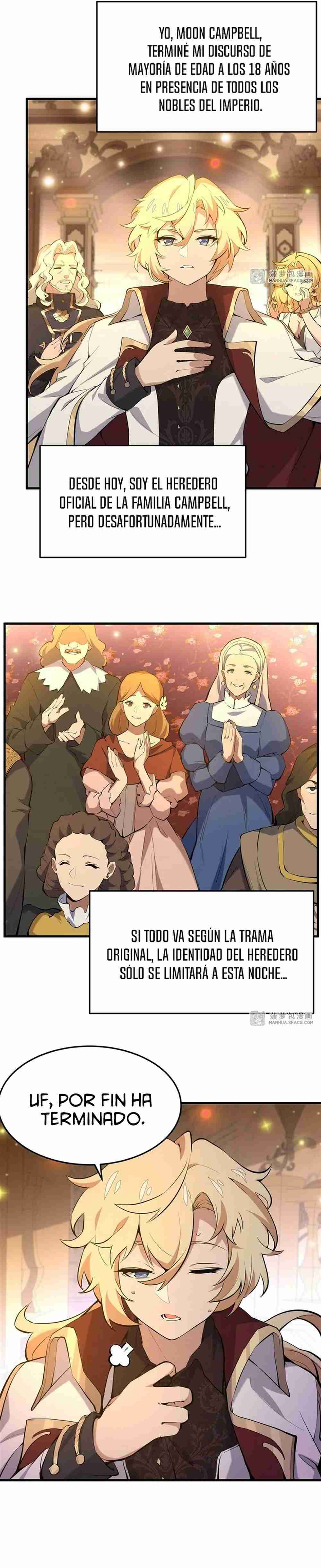 El villano rubio de la novela de la protagonista quiere ser feliz Capitulo 5 página 15