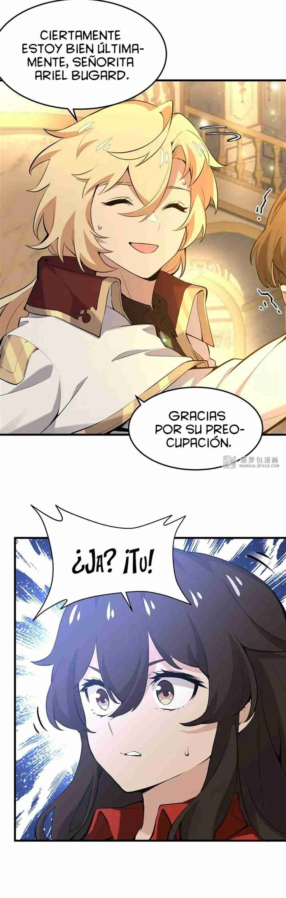 El villano rubio de la novela de la protagonista quiere ser feliz Capitulo 5 página 9