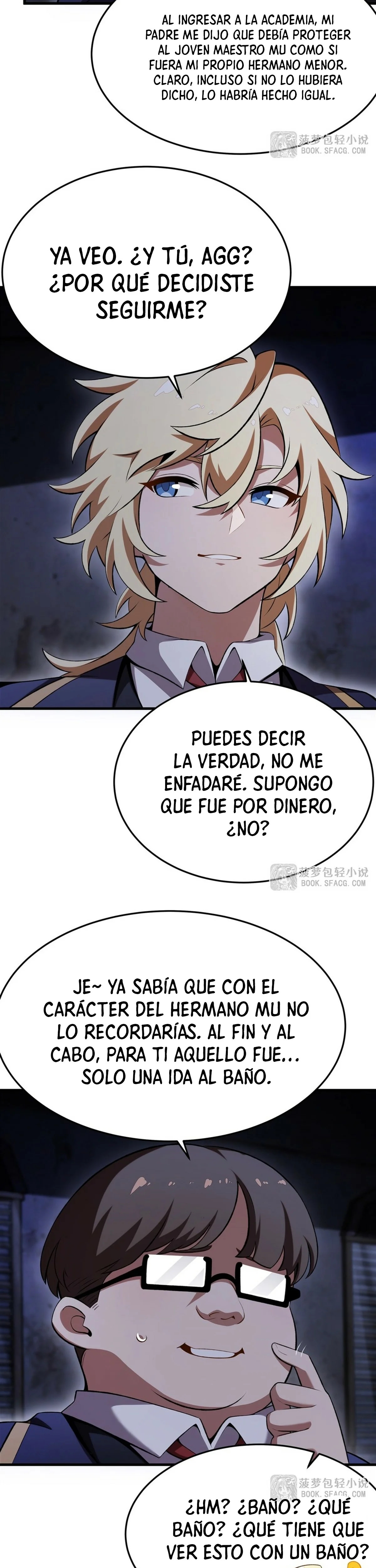 El villano rubio de la novela de la protagonista quiere ser feliz Capitulo 50 página 11