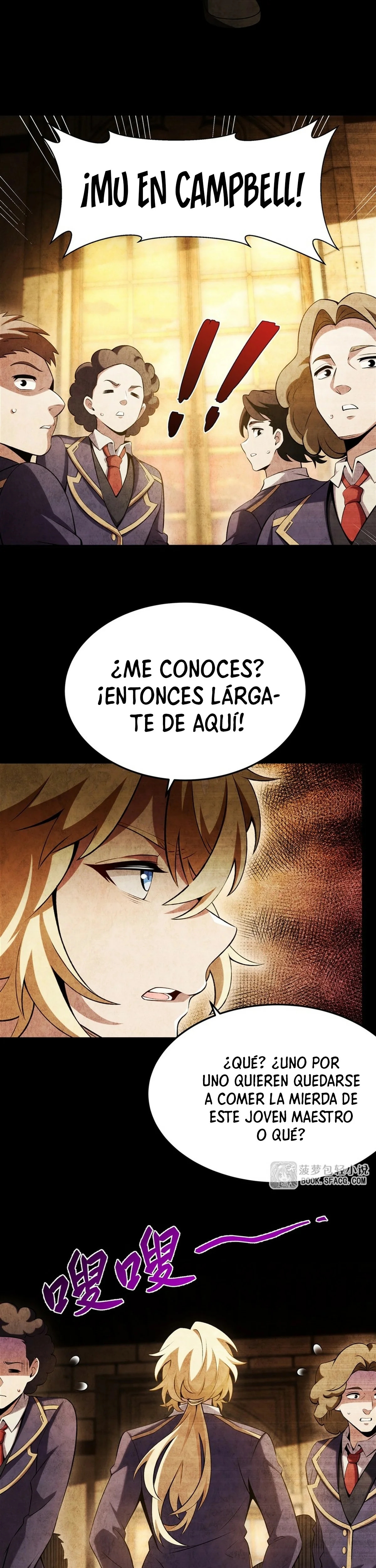 El villano rubio de la novela de la protagonista quiere ser feliz Capitulo 50 página 14
