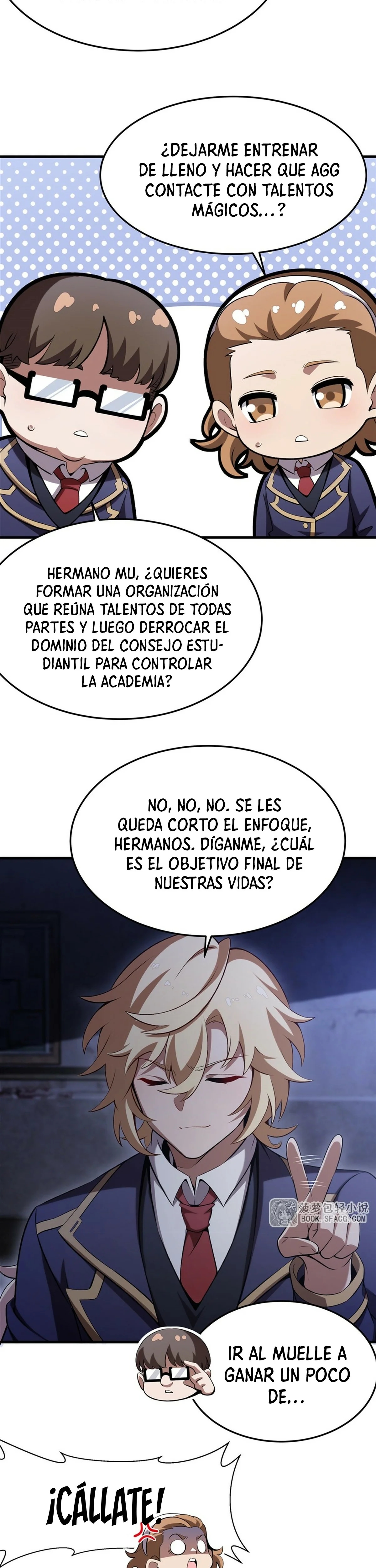 El villano rubio de la novela de la protagonista quiere ser feliz Capitulo 50 página 20