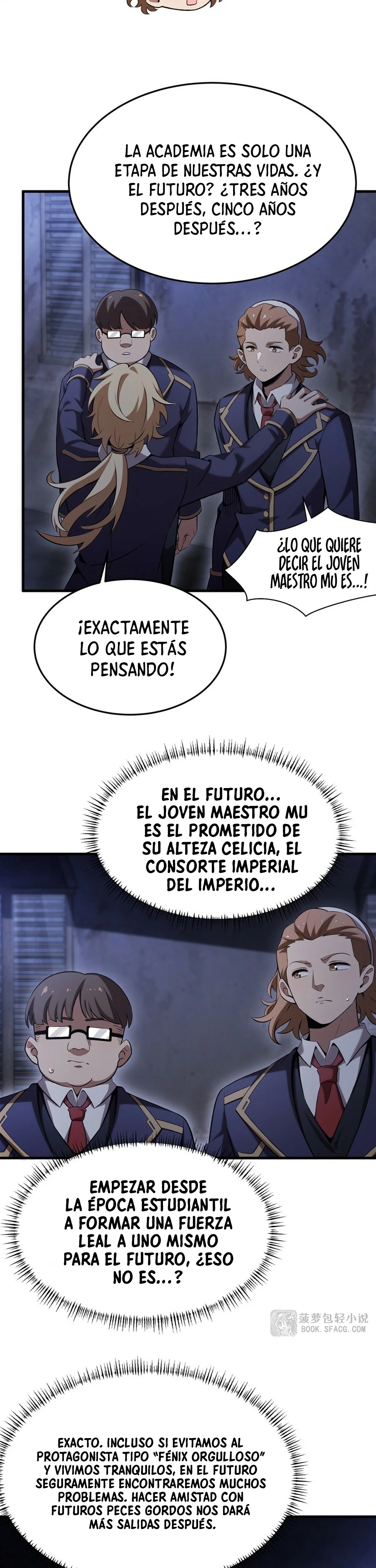 El villano rubio de la novela de la protagonista quiere ser feliz Capitulo 50 página 21