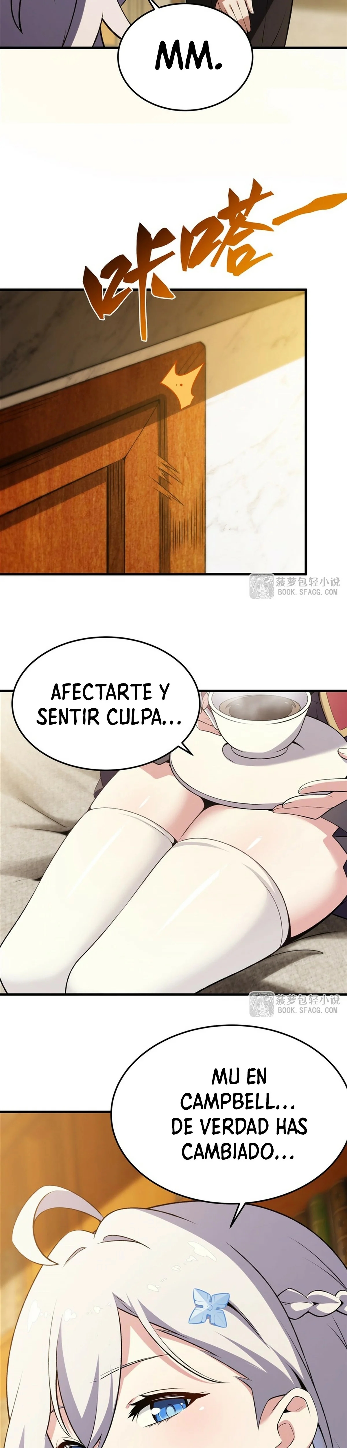 El villano rubio de la novela de la protagonista quiere ser feliz Capitulo 50 página 3