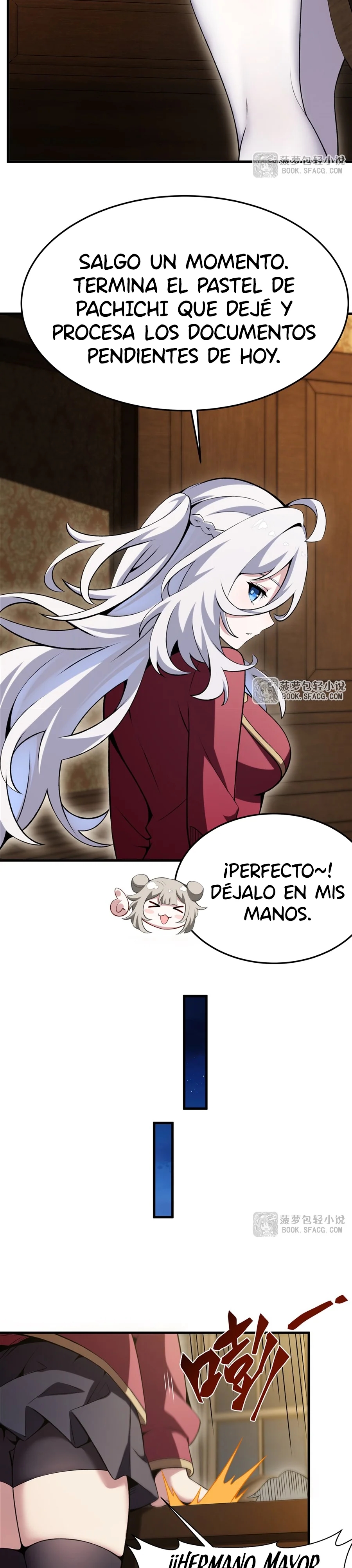 El villano rubio de la novela de la protagonista quiere ser feliz Capitulo 51 página 10
