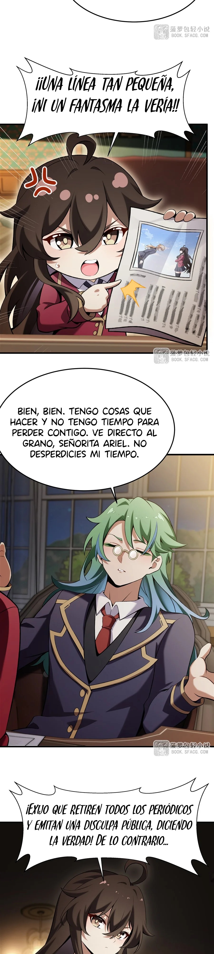 El villano rubio de la novela de la protagonista quiere ser feliz Capitulo 51 página 12