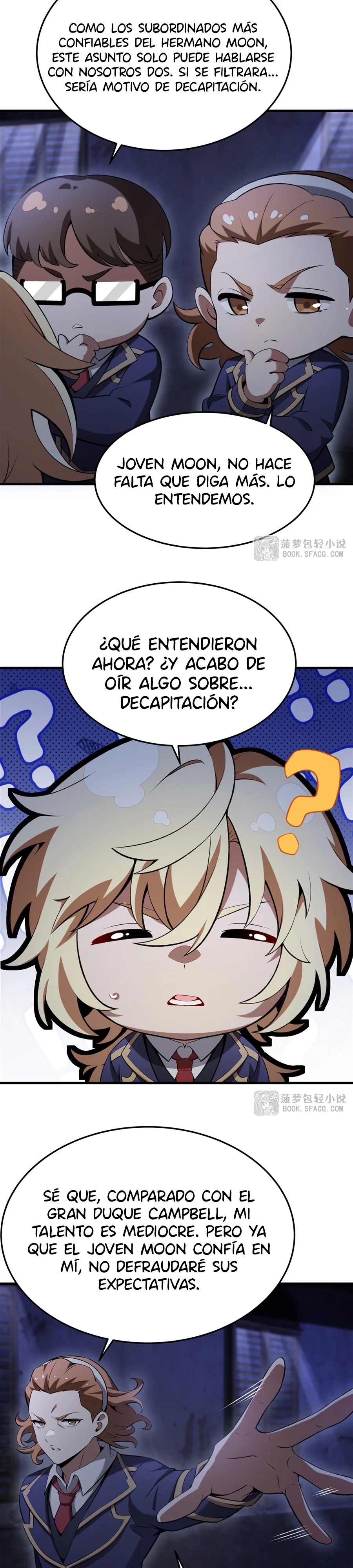 El villano rubio de la novela de la protagonista quiere ser feliz Capitulo 51 página 2