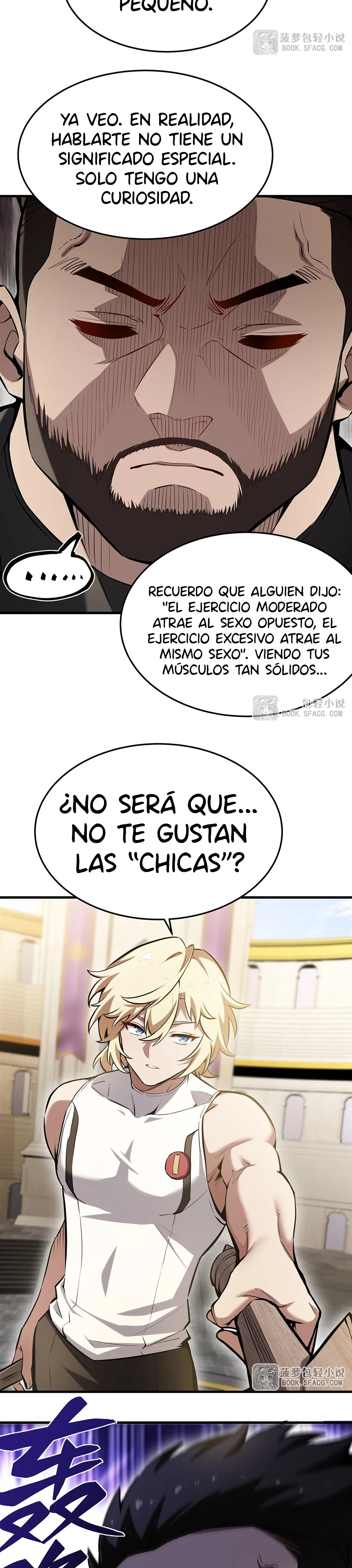 El villano rubio de la novela de la protagonista quiere ser feliz Capitulo 52 página 19