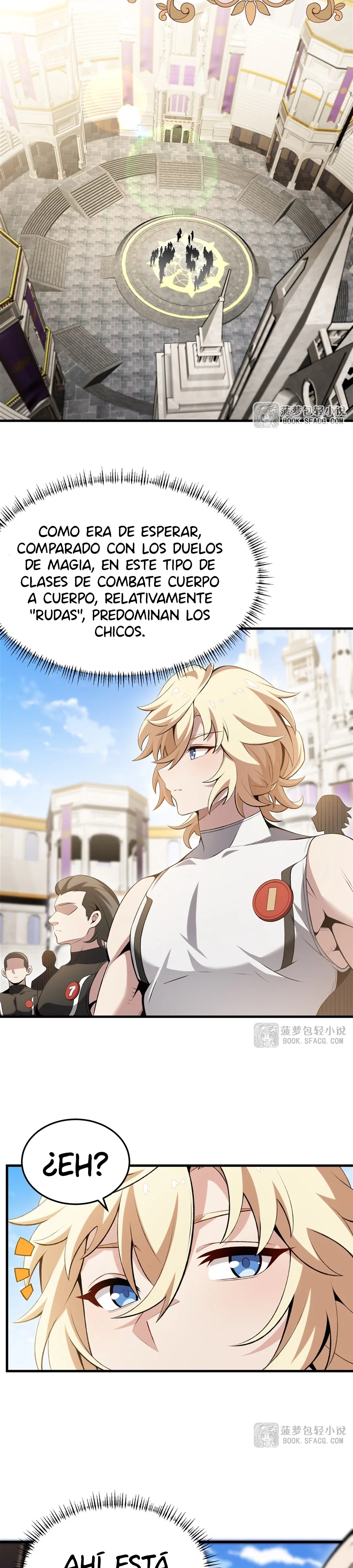 El villano rubio de la novela de la protagonista quiere ser feliz Capitulo 52 página 3