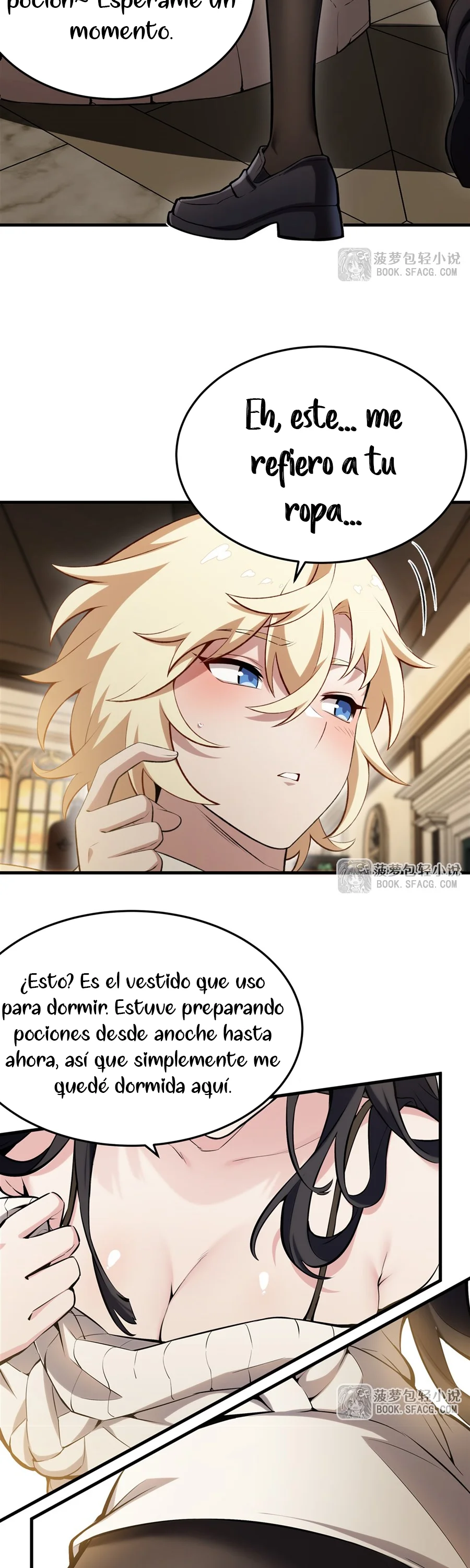 El villano rubio de la novela de la protagonista quiere ser feliz Capitulo 53 página 20