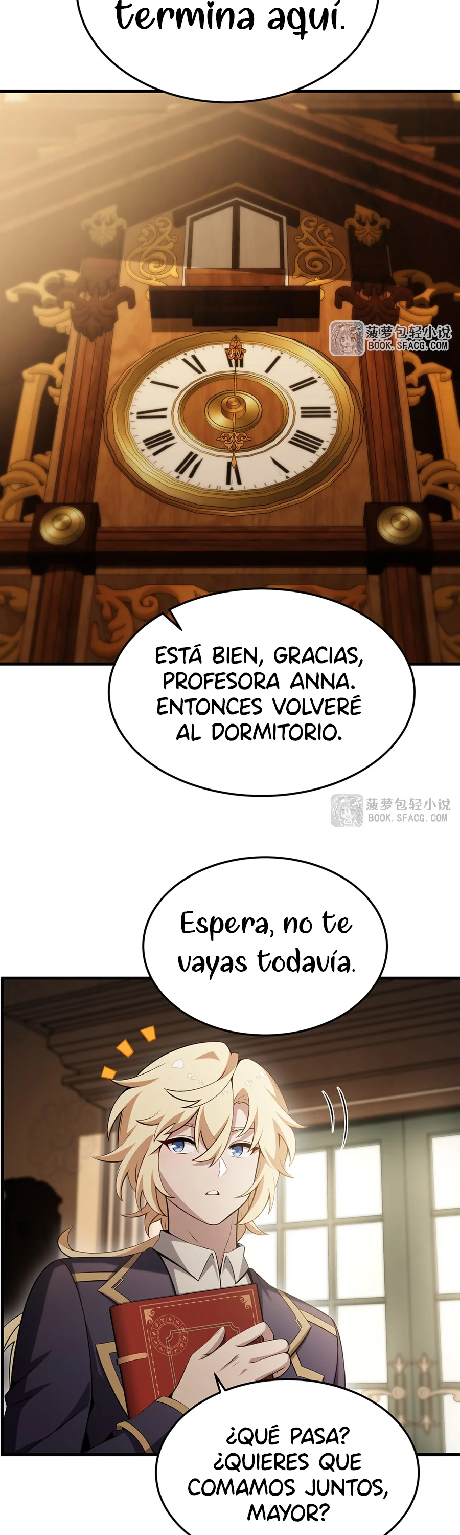 El villano rubio de la novela de la protagonista quiere ser feliz Capitulo 53 página 24