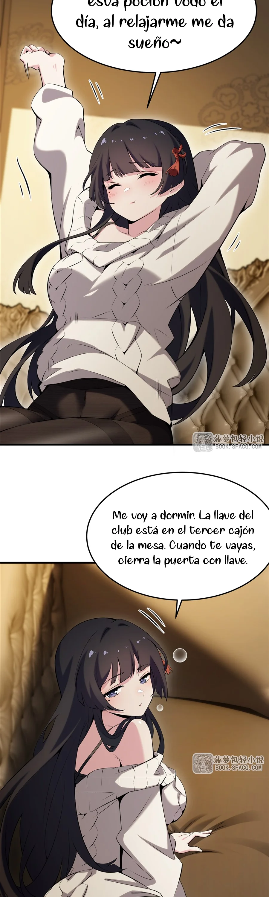El villano rubio de la novela de la protagonista quiere ser feliz Capitulo 54 página 15