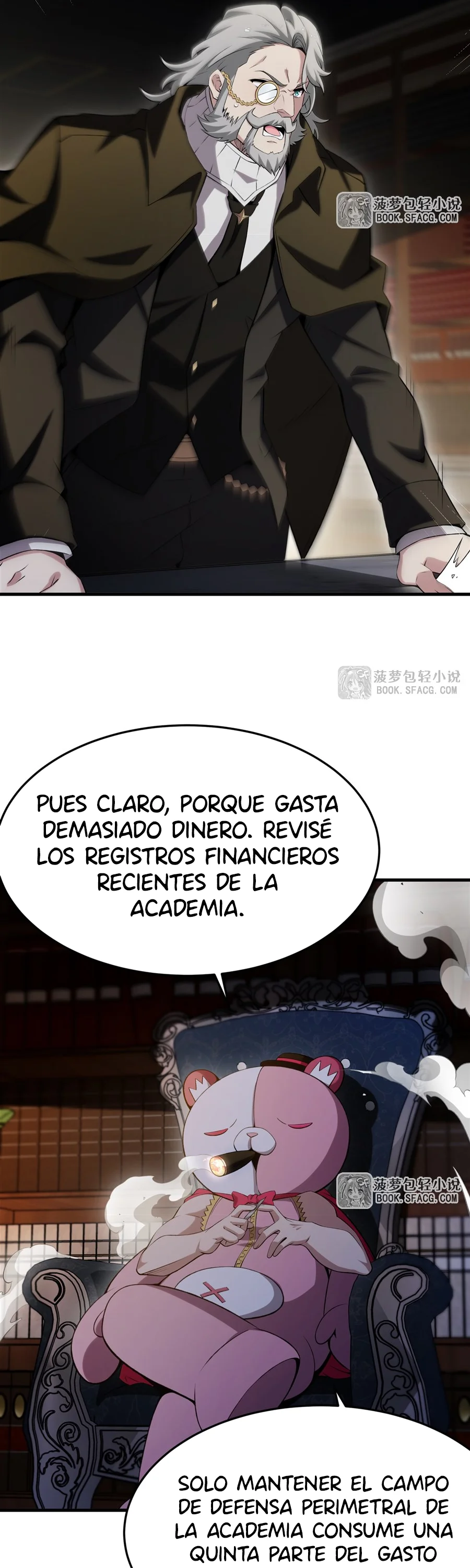 El villano rubio de la novela de la protagonista quiere ser feliz Capitulo 54 página 19