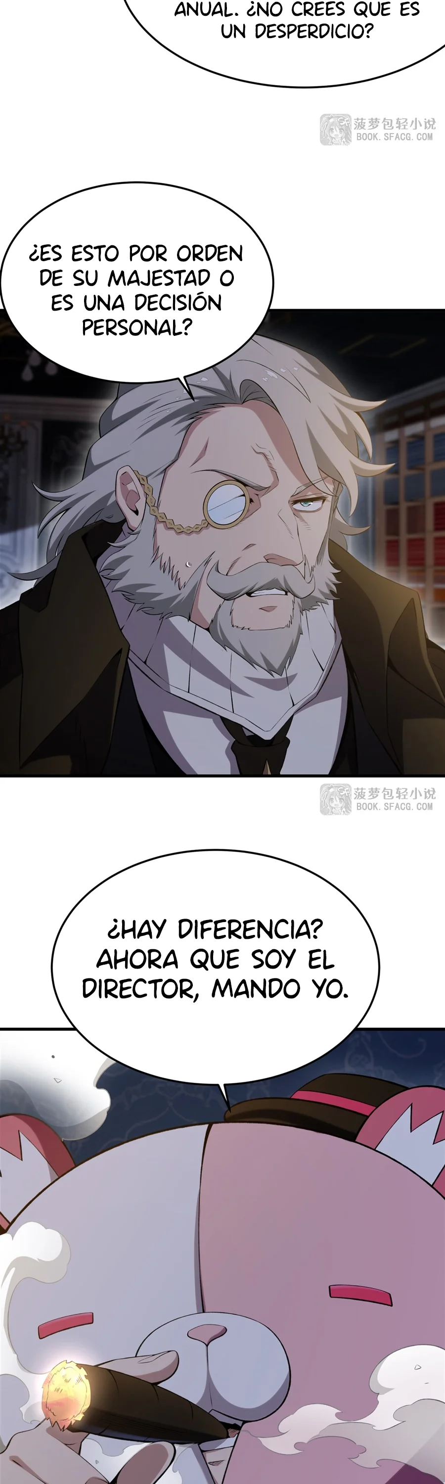 El villano rubio de la novela de la protagonista quiere ser feliz Capitulo 54 página 20