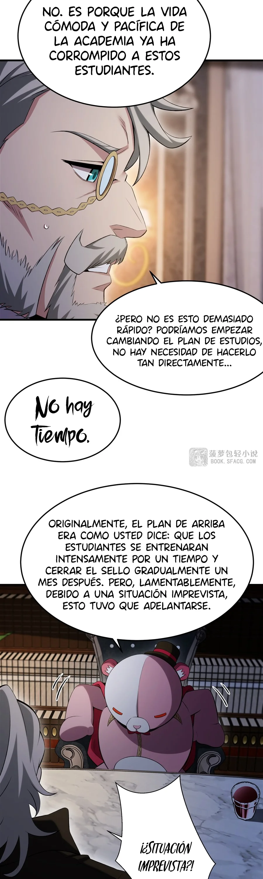 El villano rubio de la novela de la protagonista quiere ser feliz Capitulo 54 página 24