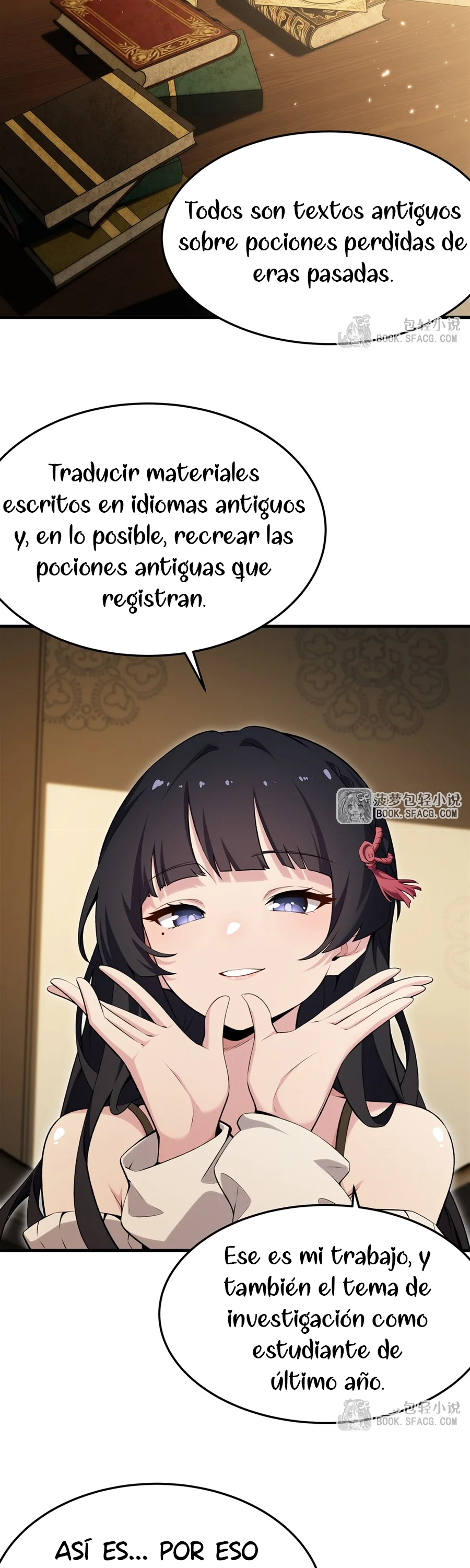 El villano rubio de la novela de la protagonista quiere ser feliz Capitulo 54 página 3