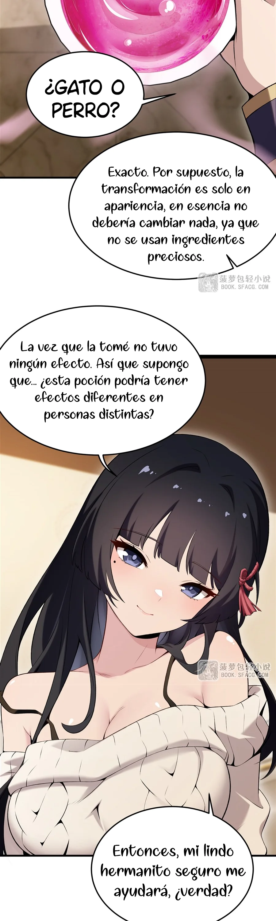 El villano rubio de la novela de la protagonista quiere ser feliz Capitulo 54 página 6