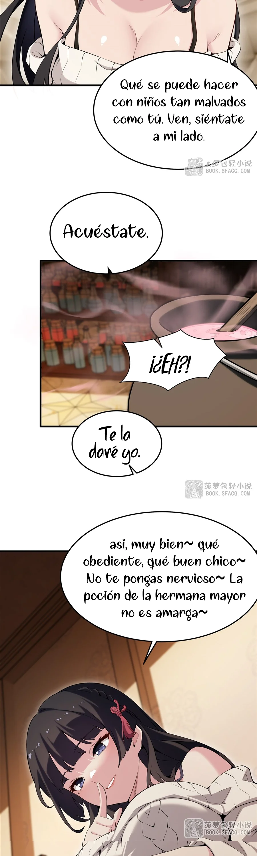 El villano rubio de la novela de la protagonista quiere ser feliz Capitulo 54 página 8