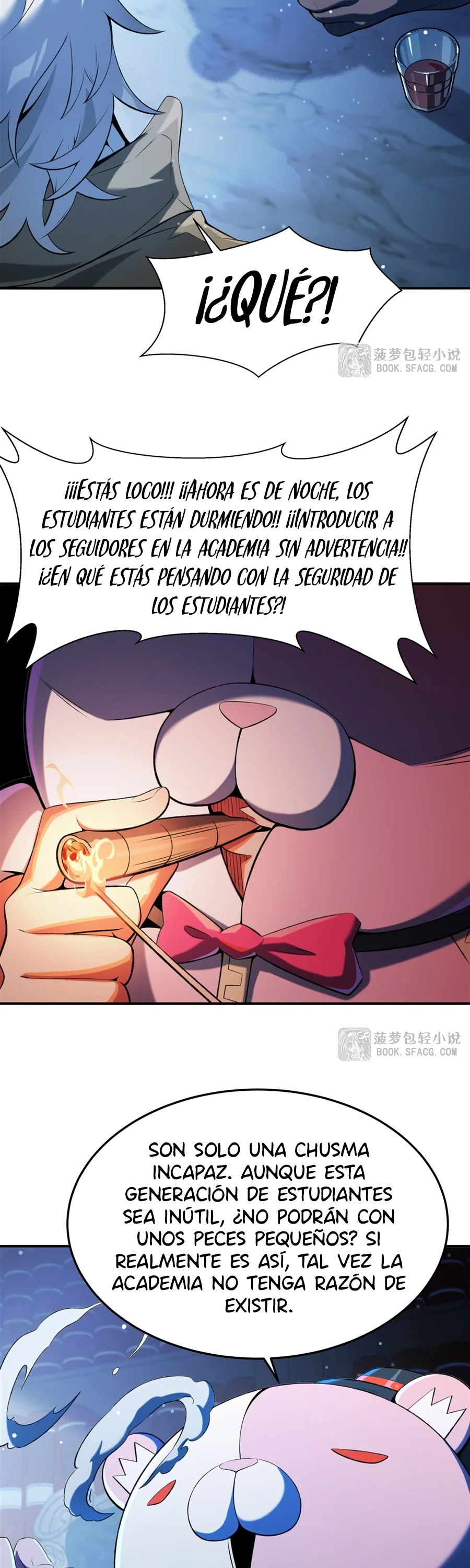 El villano rubio de la novela de la protagonista quiere ser feliz Capitulo 55 página 10