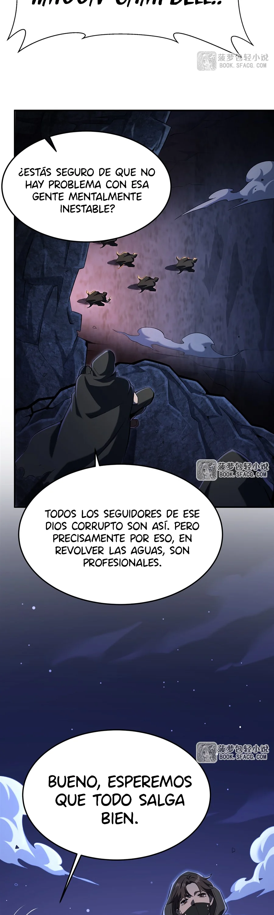 El villano rubio de la novela de la protagonista quiere ser feliz Capitulo 55 página 23