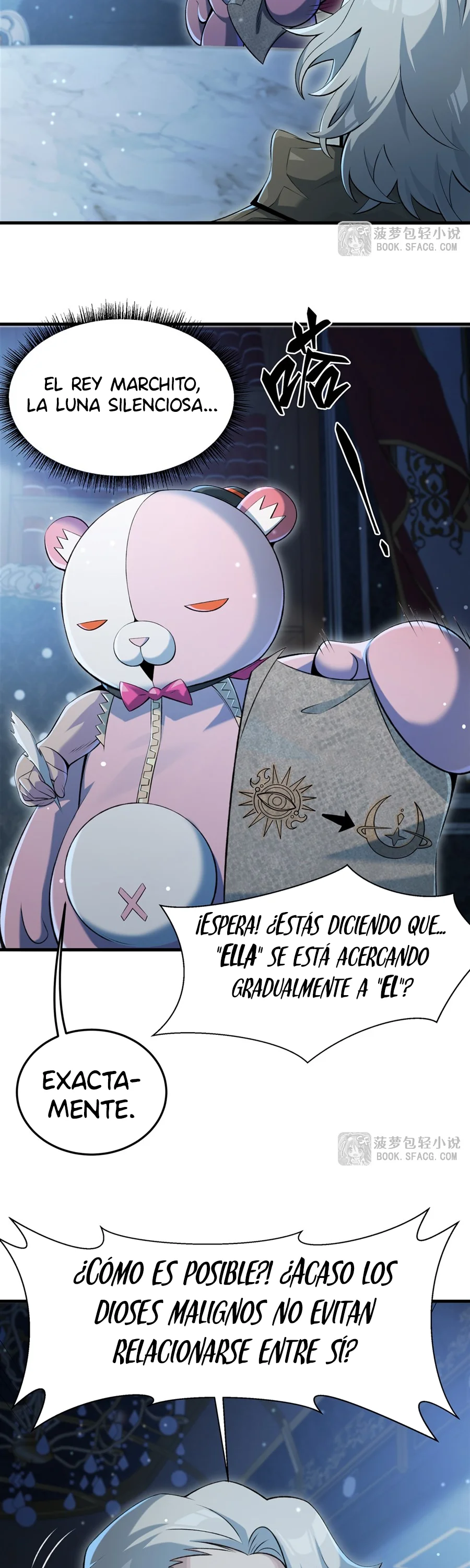 El villano rubio de la novela de la protagonista quiere ser feliz Capitulo 55 página 5