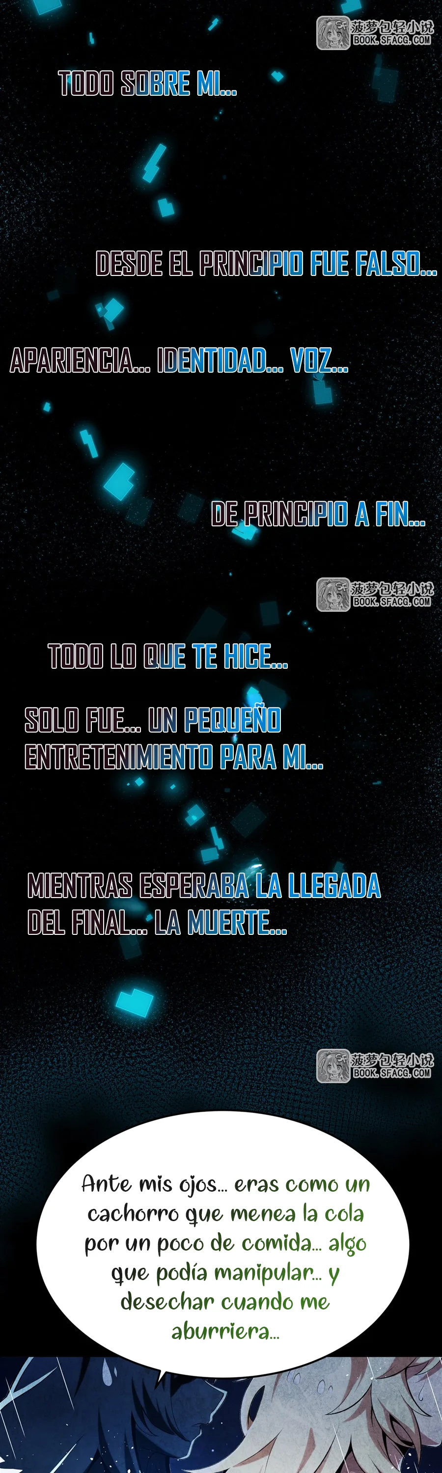 El villano rubio de la novela de la protagonista quiere ser feliz Capitulo 56 página 6