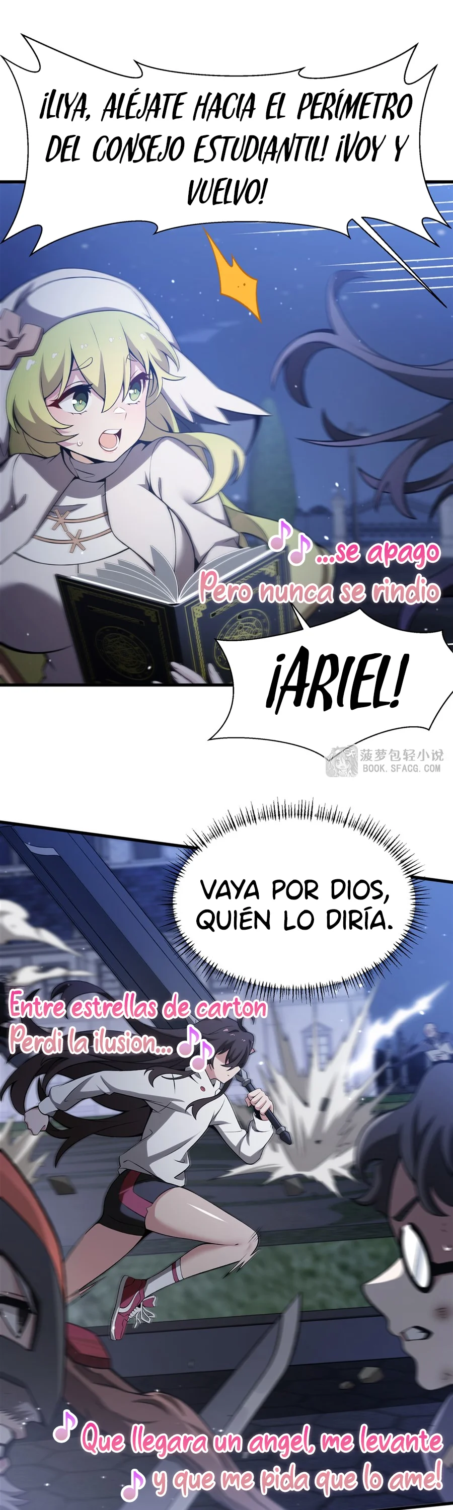 El villano rubio de la novela de la protagonista quiere ser feliz Capitulo 57 página 17