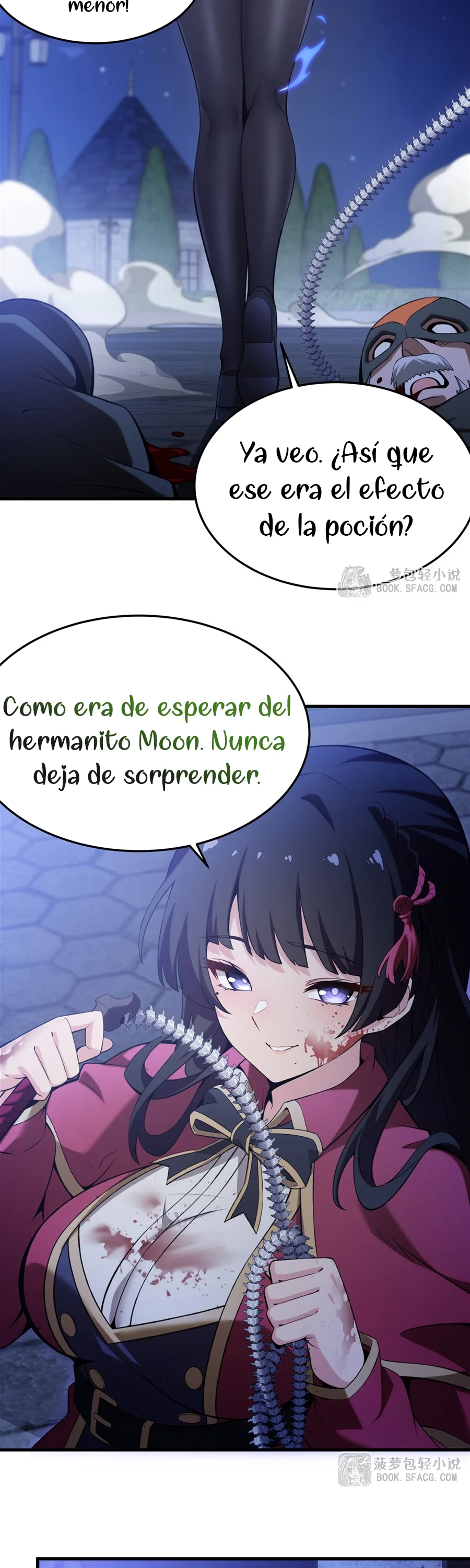 El villano rubio de la novela de la protagonista quiere ser feliz Capitulo 57 página 20
