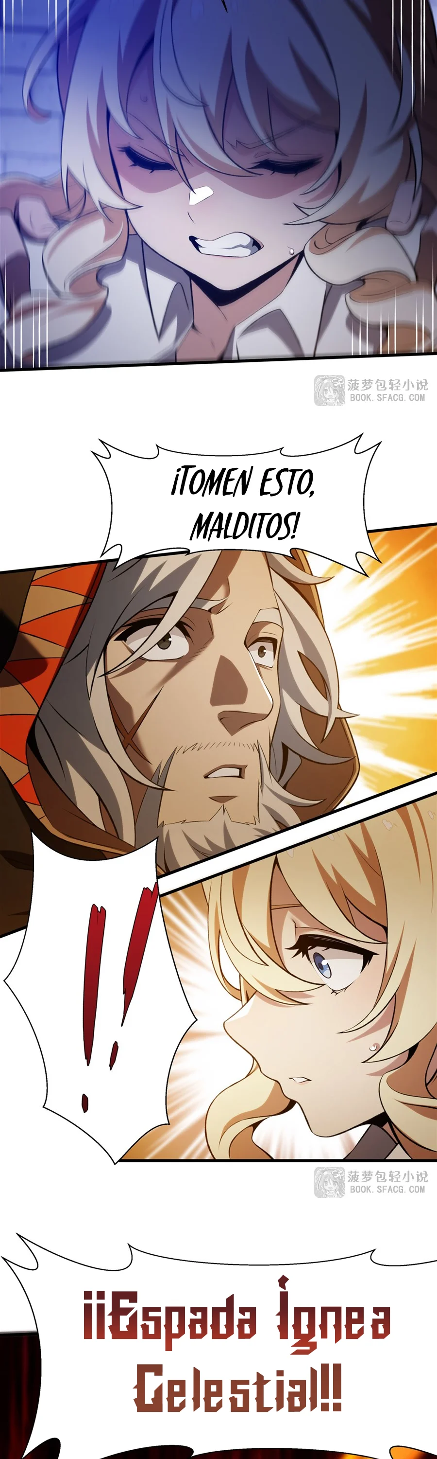 El villano rubio de la novela de la protagonista quiere ser feliz Capitulo 58 página 14