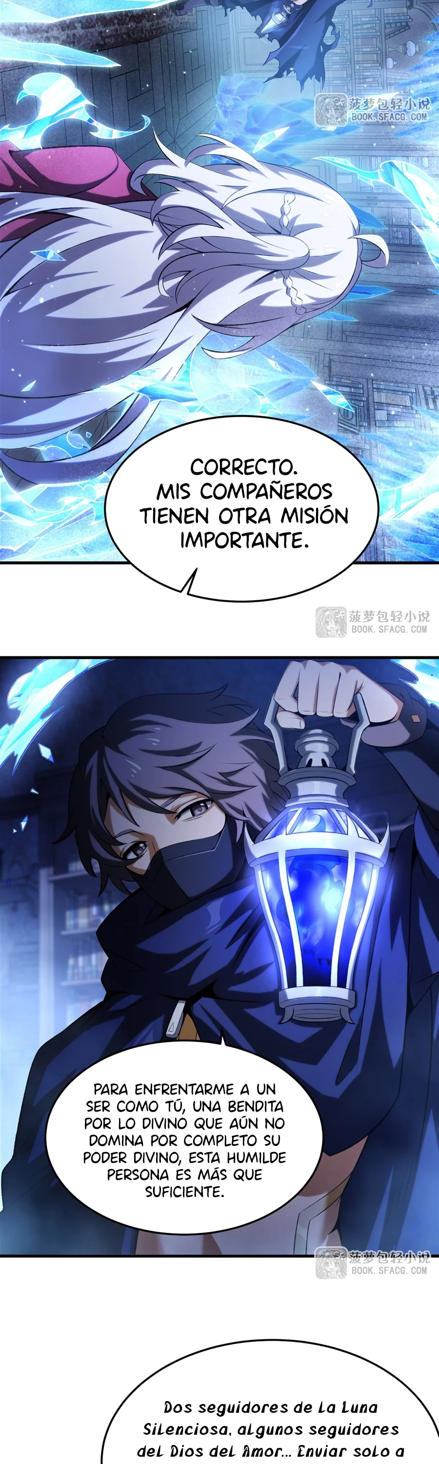 El villano rubio de la novela de la protagonista quiere ser feliz Capitulo 58 página 5