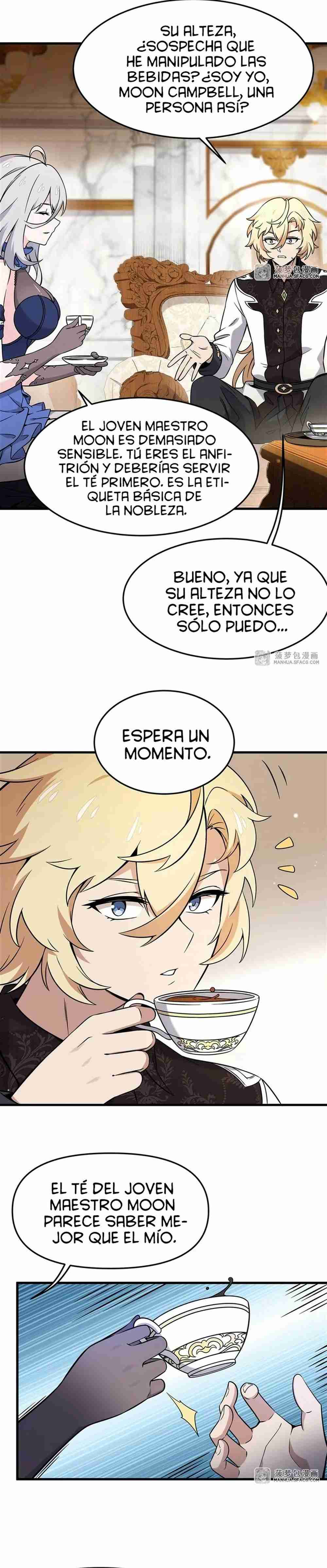 El villano rubio de la novela de la protagonista quiere ser feliz Capitulo 6 página 15