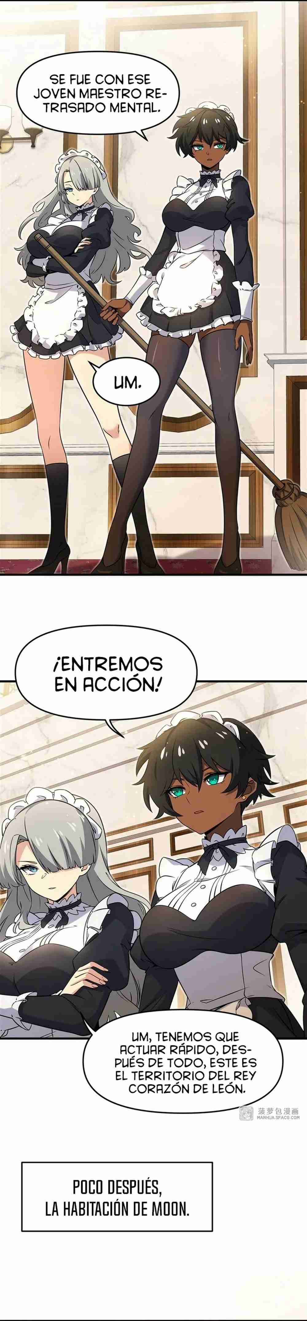 El villano rubio de la novela de la protagonista quiere ser feliz Capitulo 6 página 5