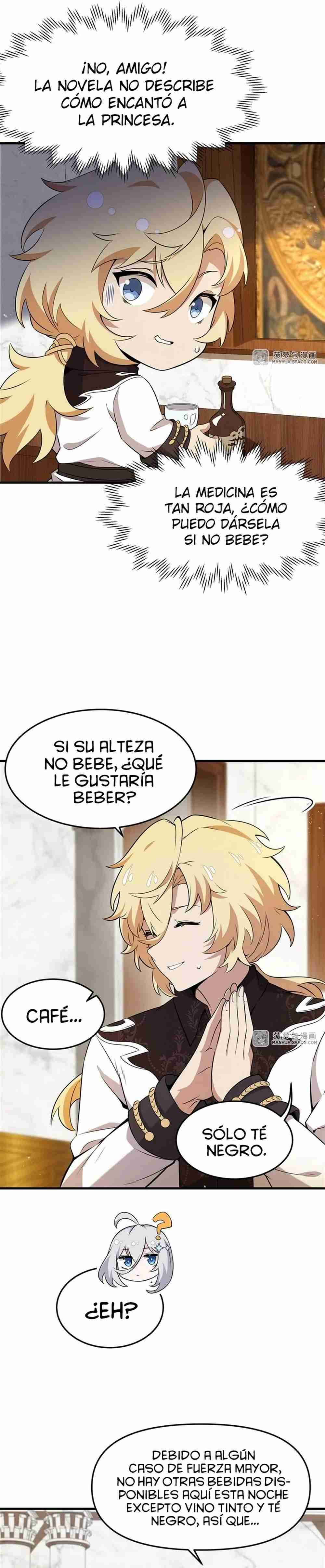 El villano rubio de la novela de la protagonista quiere ser feliz Capitulo 6 página 7