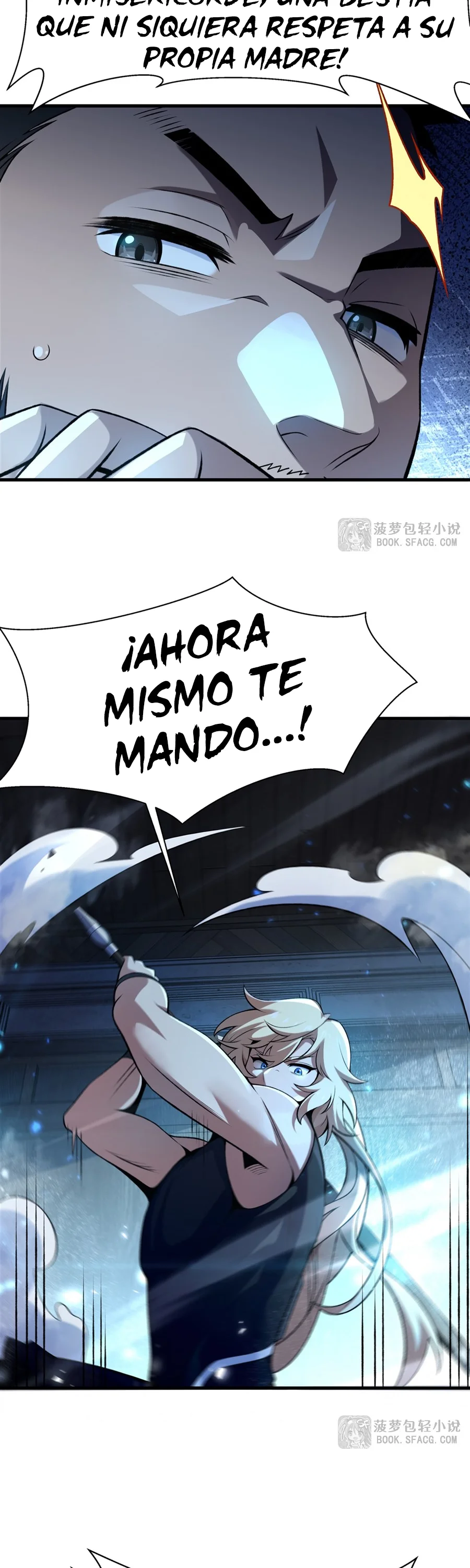El villano rubio de la novela de la protagonista quiere ser feliz Capitulo 61 página 20
