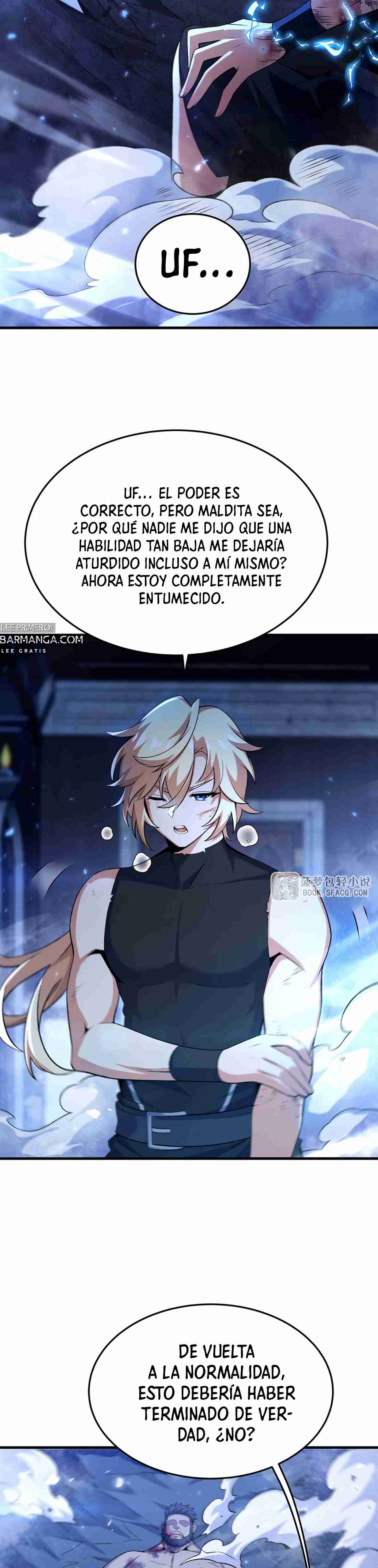 El villano rubio de la novela de la protagonista quiere ser feliz Capitulo 62 página 16
