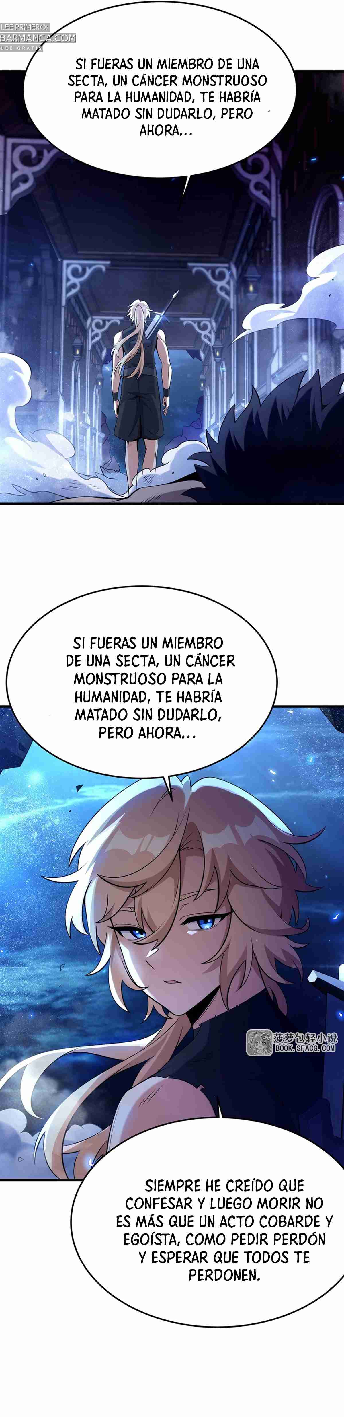 El villano rubio de la novela de la protagonista quiere ser feliz Capitulo 62 página 22