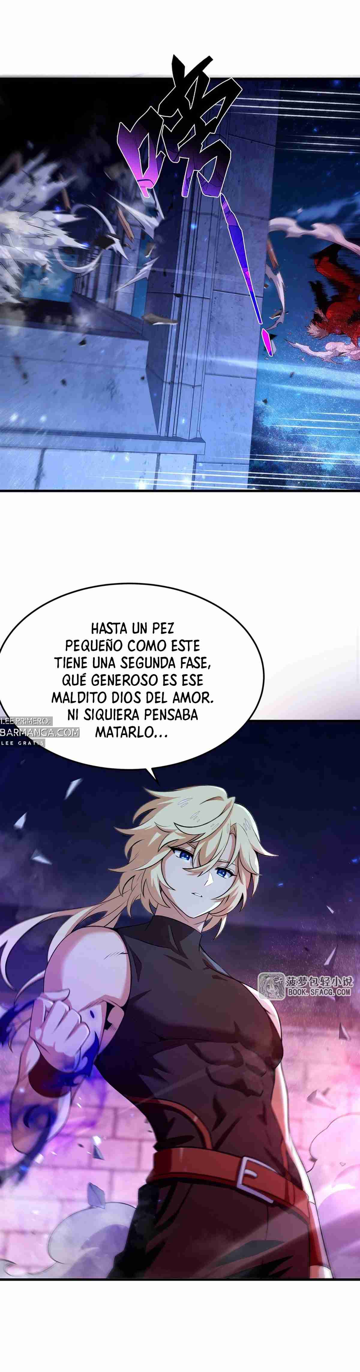 El villano rubio de la novela de la protagonista quiere ser feliz Capitulo 62 página 4