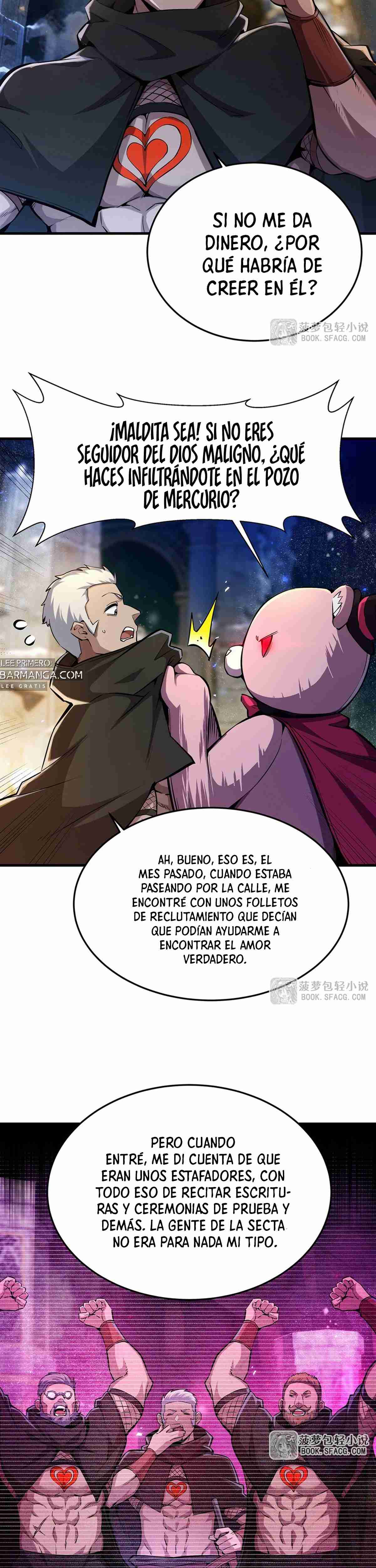 El villano rubio de la novela de la protagonista quiere ser feliz Capitulo 63 página 18