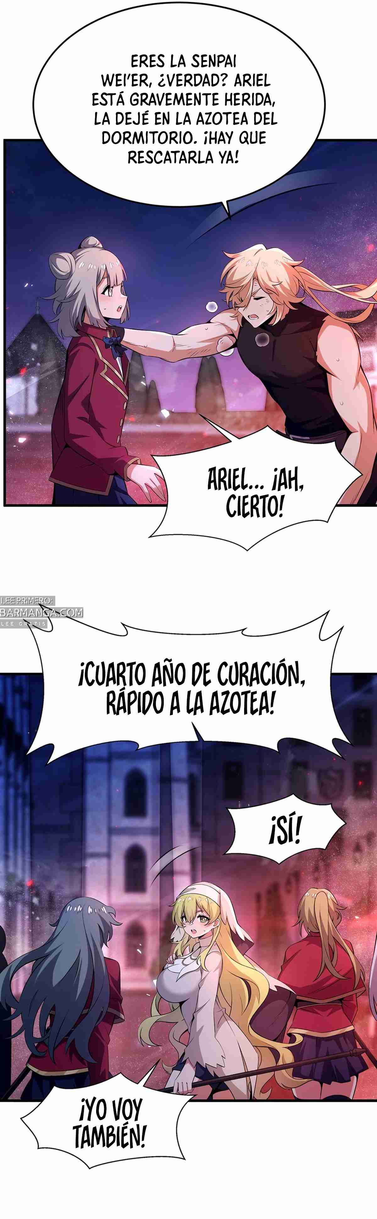 El villano rubio de la novela de la protagonista quiere ser feliz Capitulo 64 página 19