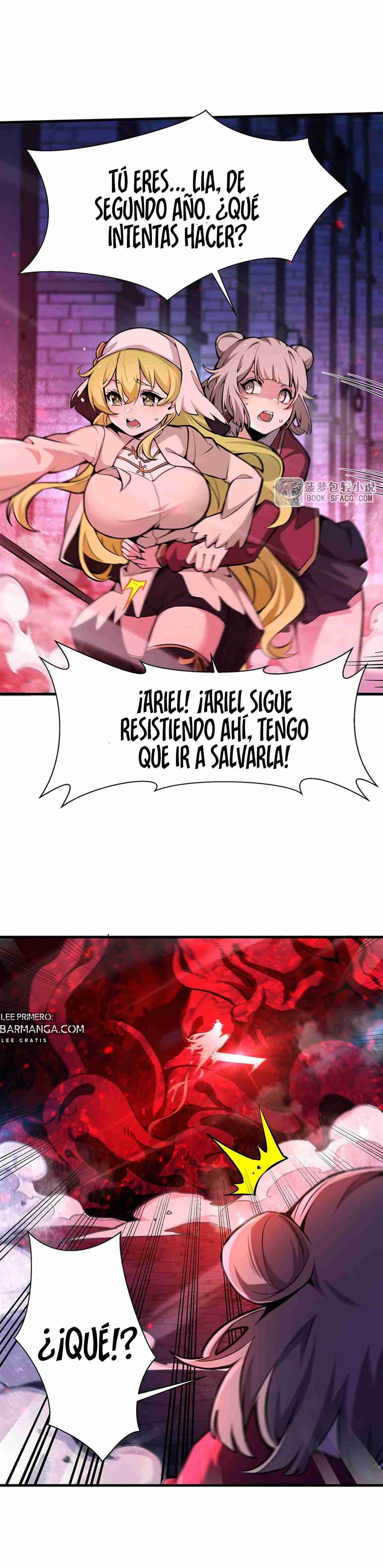 El villano rubio de la novela de la protagonista quiere ser feliz Capitulo 64 página 5