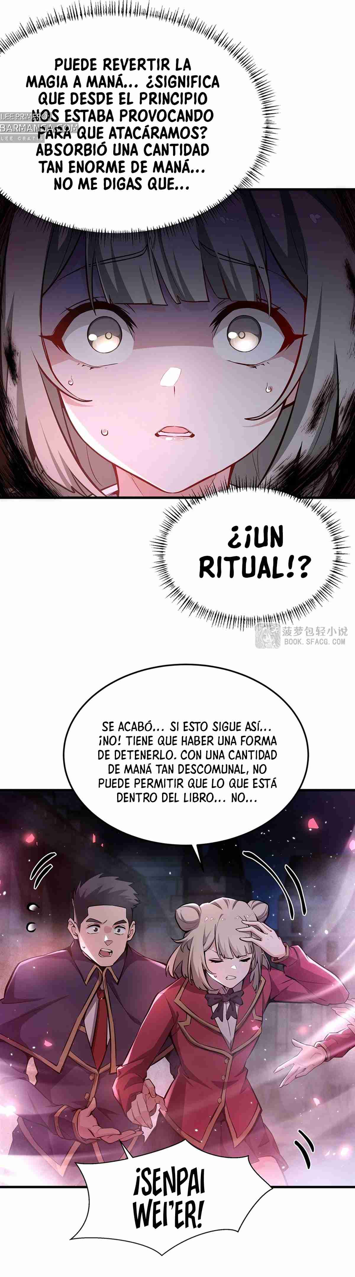 El villano rubio de la novela de la protagonista quiere ser feliz Capitulo 65 página 6